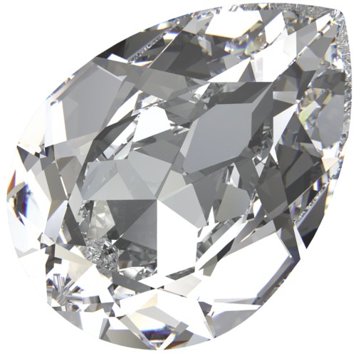 Cabujón PureCrystal 4320 6 x 4 mm - Cristal x1