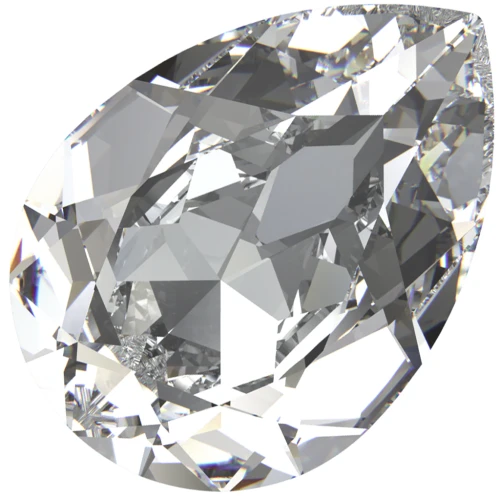 Cabujón PureCrystal 4320 6 x 4 mm - Cristal x1