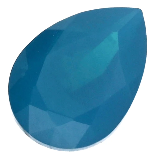 Cabujón PureCrystal 4320 6x4 mm - Azul Caribe Ópalo x1