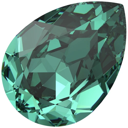 Cabujón PureCrystal 4320 6x4 mm - Reinvented Caribbean Green x1