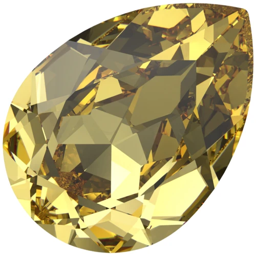 Cabujón PureCrystal 4320 6x4 mm - Reinvented Dark Jonquil x1