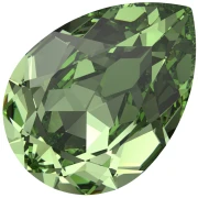 Cabujón PureCrystal 4320 6x4 mm - Reinvented Peridot x1