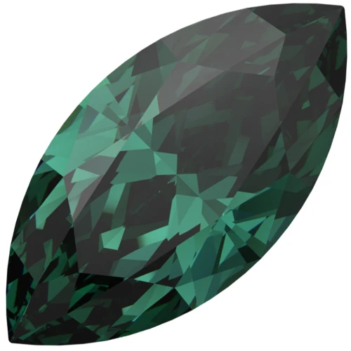 Lanzadera PureCrystal 4210 10 x 5 mm - Esmeralda x1