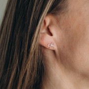 Pendientes 8x11 mm - Plata de ley 925 x2