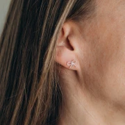 Pendientes 8x11 mm - Plata de ley 925 x2
