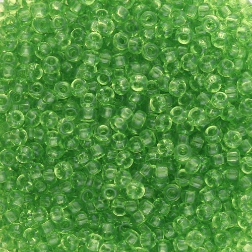Cuentas Rocalla 11/0 144 - Transparente lima x8 g