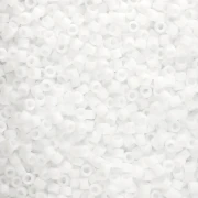 Miyuki Delica 11/0 DB0750 - Blanco opaco mate x8 g