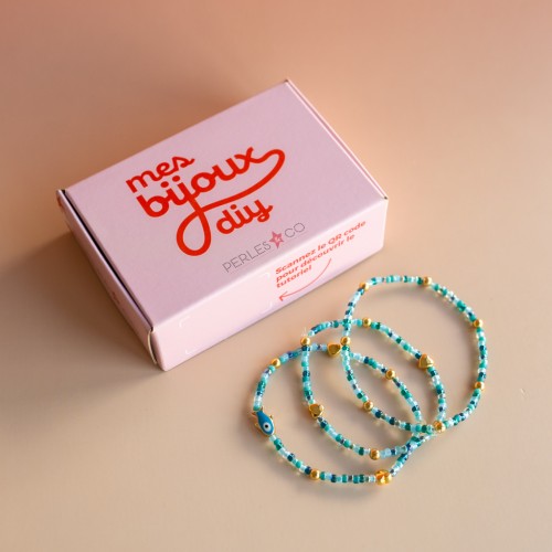 Mi bisutería - Kit de pulsera de rocallas Miyuki con cuenta pez