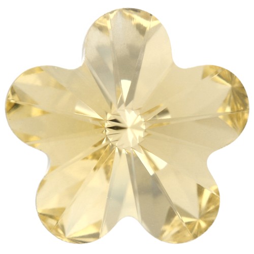 Cabujón de flor PureCrystal 4744, 10 mm - Reinvented Dark Jonquil x1