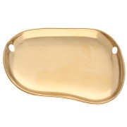 Colgante de entrepieza de forma irregular, 30 x 45 mm - Acero inoxidable 304 Dorado x1
