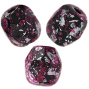 Facetadas 4 mm Jet Tweedy Pink x50|raw }}