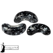 Jet - Arcos® de Puca® 5 x 10 mm - Gris esmaltado x 10 g Arcos® de Puca® 5 x 10 mm - Gris esmaltado x 10 g