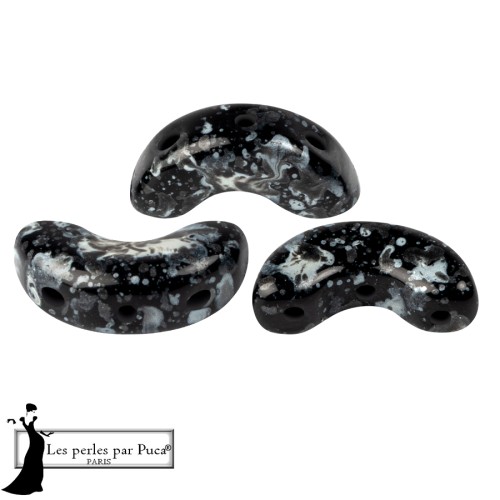 Arcos® de Puca® 5 x 10 mm - Gris esmaltado x 10 g