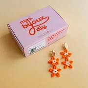 Mis joyas DIY - Kit de pendientes con cuentas Rocalla en forma de estrella de mar