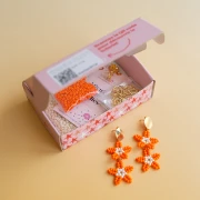 Mis joyas DIY - Kit de pendientes con cuentas Rocalla en forma de estrella de mar