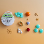 Mis joyas DIY - Kit de pulsera XXL con mezcla de perlas vintage
