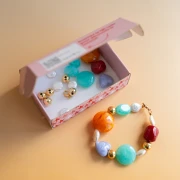 Mis joyas DIY - Kit de pulsera XXL con mezcla de perlas vintage