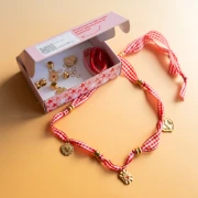 Mi bisutería - Kit de collar con cinta de algodón y dijes de corazón