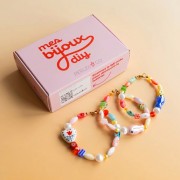 Mi bisutería - Kit de pulseras de cuentas de cerámica de colores|raw }}