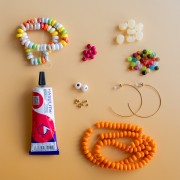 Mi bricolaje - Kit de pendientes con perlas de colores