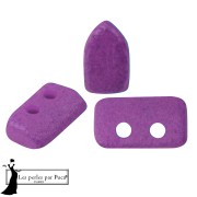 Opaque White - Cuentas de cristal Piros® de Puca® 2x5 mm - Amatista neón x10 g Cuentas de cristal Piros® de Puca® 2x5 mm - Amatista neón x10 g