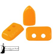 Opaque White - Cuentas de cristal Piros® de Puca® 2x5 mm - Naranja neón x10 g Cuentas de cristal Piros® de Puca® 2x5 mm - Naranja neón x10 g
