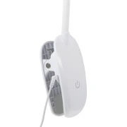 Lámpara con lupa LED recargable con pinza PURElite x1