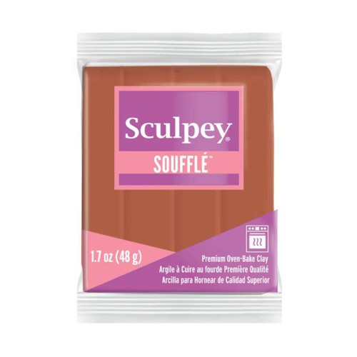 Pasta Sculpey Soufflé 48 gr Cinnamon (n°6665)