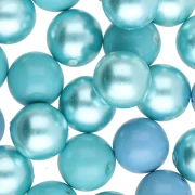 Surtido de cuentas bohemias - Mezcla verde y azul, 50 g