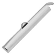 Punta para tejer con cuentas Rocalla y Delica de 30 mm - Acero inoxidable 304 x1