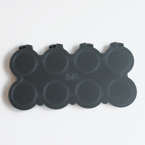 Organizador de cuentas con 8 compartimentos de 48 mm - Gris oscuro x1