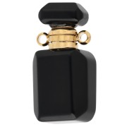 Frasco de perfume con colgante de 20 x 10 mm de piedra preciosa - Ónix negro x1