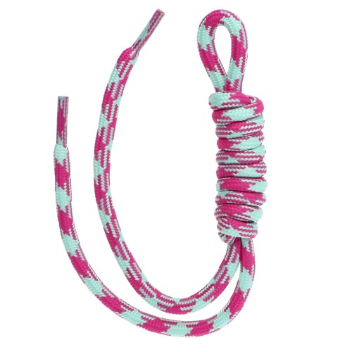 Cordón de paracord para llaveros y amuletos de bolso - 22 cm - Rosa - Veraman x1