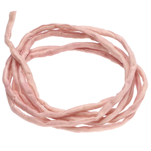 Cordón de seda de 2 mm - Rosa claro x 1 m