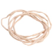 Cordón de seda de 2 mm - Beige x 1 m