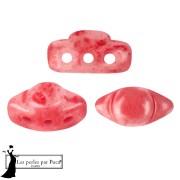 Cuentas de cristal Volos® de Puca® 4x8 mm - Mishmash Dark Peach x10 g|raw }}
