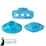 Cuentas de cristal Volos® de Puca® 4x8 mm - Mezcla de turquesa x10 g|raw }}