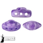Cuentas de cristal Volos® de Puca® 4x8 mm - Mishmash Violeta x10 g|raw }}