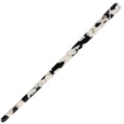 Horquilla para el pelo de 170 x 9 mm con agujero - Caparazón de tortuga - Negro - Beige x1