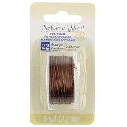 Hilo de cobre Artistic Wire de 0,64 mm - Latón antiguo x 7,3 m