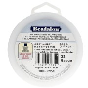 Hilo cuadrado de 0,64 mm - Acero inoxidable 316L x 34 m|raw }}