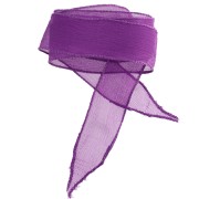 Cinta de seda de 25 mm - Morada, 85 cm