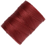 Hilo C-LON Beading Cord de 0,50 mm - Rojo veneciano x 84 m|raw }}