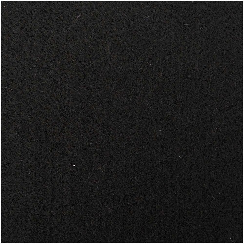 Rectángulo de fieltro de 3 mm, 30 x 45 cm - Negro x1