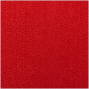 Rectángulo de fieltro de 3 mm, 30 x 45 cm - Rojo x1