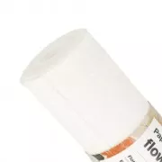 Crepón florista para flores de papel 25 cm Blanco x 250cm