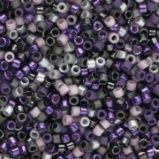 Surtido Miyuki Delica 11/0 - Purple Rain x8 g