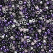 Surtido Miyuki Delica 11/0 - Purple Rain x8 g