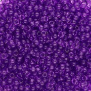 Cuentas Rocalla Miyuki 11/0 1315 - Teñidas en rojo violeta transparente x8 g|raw }}