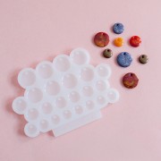 Molde de silicona de Géa Creations para crear colgantes redondos de 12 mm a 20 mm x1